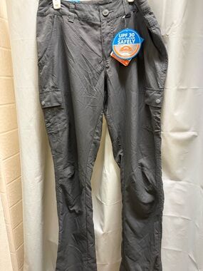 Columbia women Dark Gray Cargo Pants with UPF 30